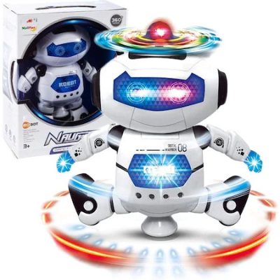 Jucarie interactiva MalPlay Robot care danseaza cu sunete si lumini