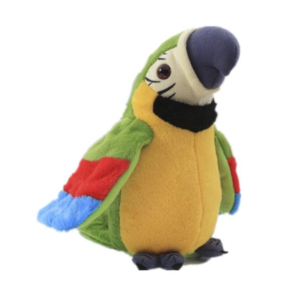 Jucarie interactiva Papagalul Vorbitor, verde