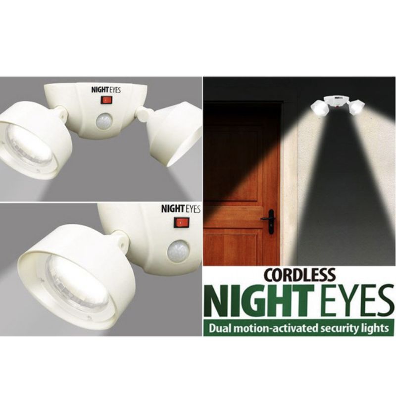Night Eyes 2 becuri pivotante LED cu senzor
