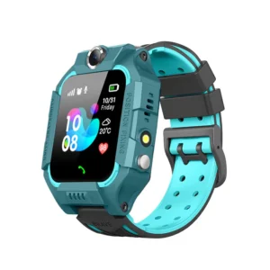 Ceas Smartwatch pentru copii cu functie de localizare, apelare, verde