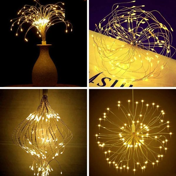 Instalatie tip papadie, cu 500 LED - imagine 7