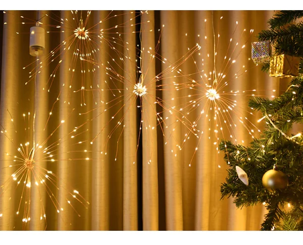 Instalatie tip papadie, cu 500 LED - imagine 3