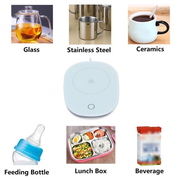 Incalzitor Electric Inteligent pentru Ceai, Cafea, Control Tactil, - imagine 2
