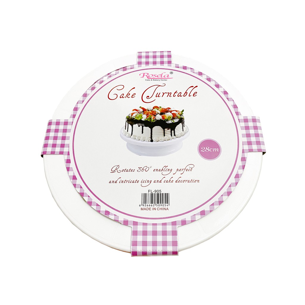 Suport rotativ ornare si prezentare tort 28 cm - imagine 3