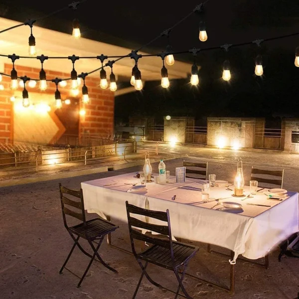 Ghirlanda luminoasa, interconectabila, 10m cu 10 becuri,  220w,