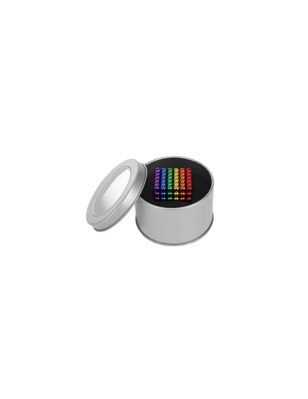 Set Bile Magnetice Multicolore + Argintii, 432 piese - imagine 3