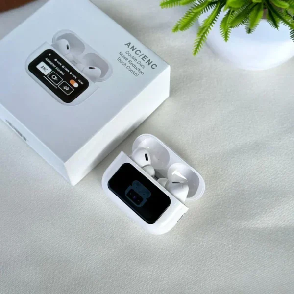 Casti wireless bluetooth A9 pro, Bluetooth 5.4,microfon HD, control tactil/touch, rezistente la apa - imagine 2