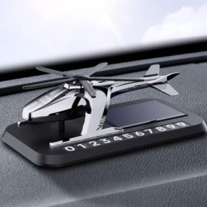 Odorizant solar pentru mașină cu placă de telefon, elicopter, elice, difuzor de parfum