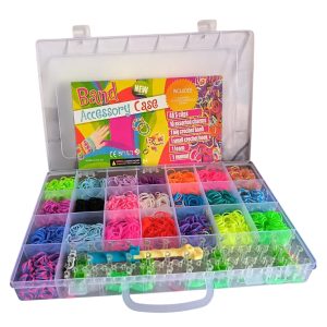 Set creativ de elastice  pentru confectionat bratari