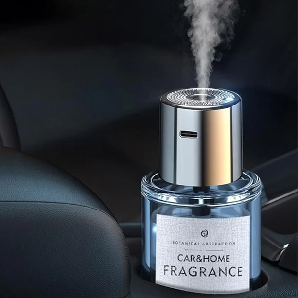 Difuzor Odorizant, Car&Home,160ml + 12 X 3ML ULEIURI PARFUMATE PENTRU UMIDIFICATOR SI SPA - imagine 2
