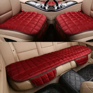 Set 3 Huse de Protectie Pentru Scaunele Auto Rosu