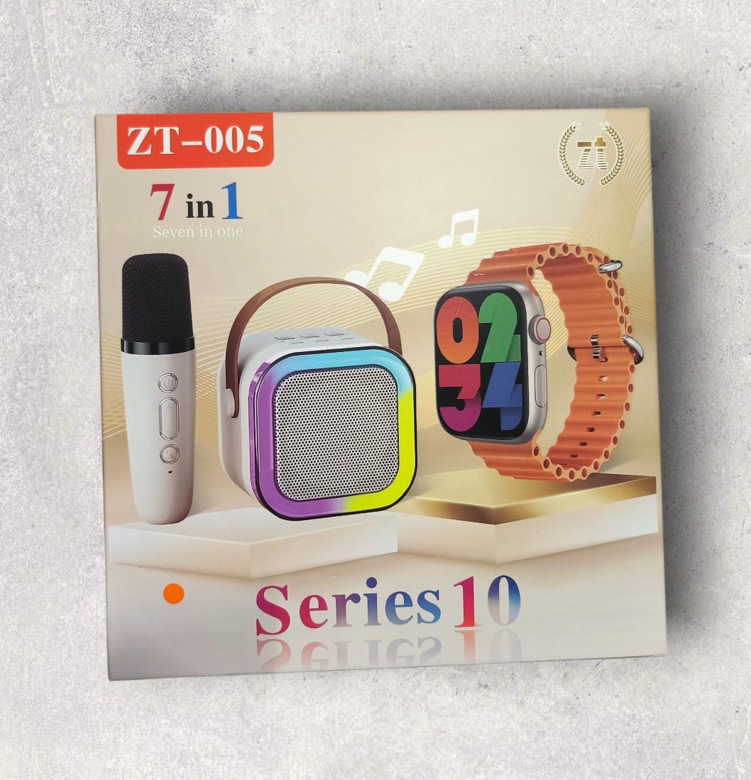 Ceas inteligent multifunctional cu 4 curele +cadou o boxa cu microfon - imagine 4