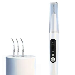 Set Irigator Bucal Electric, 4 Capete, Alb,