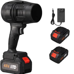 Suflanta aer portabila, indepartare apa, praf si zapada,cu 2 acumulatori 48V