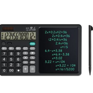 Calculator de birou cu tableta LCD 2 in 1 cu Stylus inclus