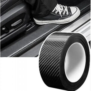 Folie 2 role de protectie carbon 3D, rola 5 cm x 3 M