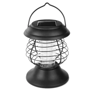 Lampa UV 2 in 1 anti insecte si iluminat pentru gradina sau casa, incarcare solara, 13.5 x 16 cm
