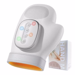Aparat electric de masaj pentru mâini cu funcție de încălzire și masaj prin compresie